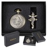 Tiong Fullmetal Alchemist Pocket Watch with Chain for Cosplay Pendant