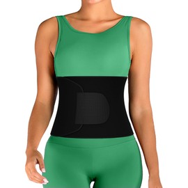 Portzon Entrenador de Cintura para Mujer, Grasa Inferior del Vientre, corsé Entrenador de Cintura de Talla Grande para pérdida de Peso Debajo de la Ropa