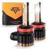 AUXBEAM H11 9005 Combo LED Headlight Bulbs High Low Beam