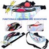 Bum Bag Fashion Waterproof Belt Bag, silver, Unit size, sportswear