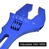 EVIL ENERGY AN Hose Fitting Adjustable Wrench Spanner Lightweight Aluminum