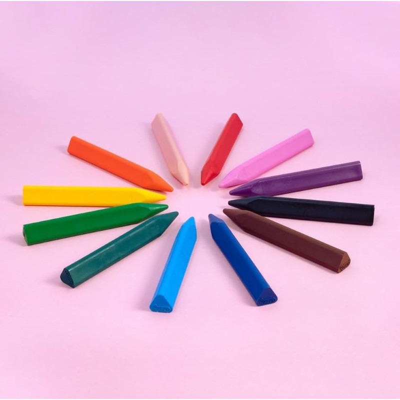 Jovi - Pastelli a Cera Jumbo Easy Grip, Confezione da