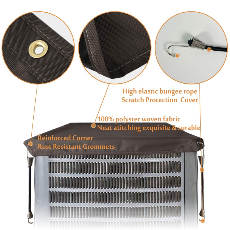 Foozet Winter Top Air Conditioner Cover for Outside AC Unit,36