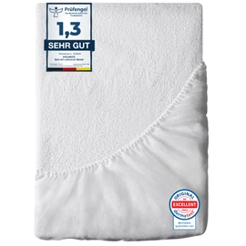 Dreamzie - Matratzenschoner 140 x 200 cm Wasserdicht - Atmungsaktive Matratzenauflagen 100% Baumwolle - Matratzen Topper Anti-Allergisch, Anti-Milben & Hygienischer - 15 Jahre Garantie