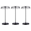 SINJEUN 3 Pack Rotating Necklace Holder, 14 Inch Metal Jewelry