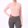 Harrison Howard Equestrian Tops Female Long Sleeve Half Mesh Arm