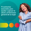 Centrum Women MultiGummies Vitaminas C D3 B12 Biotina y Zinc