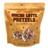 Mocha Latte Pretzels, Mini Pretzels with Coffee Candy Coating and