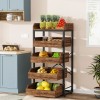 Tribesigns 5-Tier Vegetable Fruit Storage Rack Home Kitchen Storage Organizer
