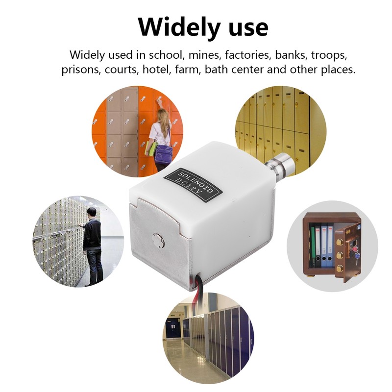 Small Electric Bolt Lock Access Control Lock for Door Cabinet