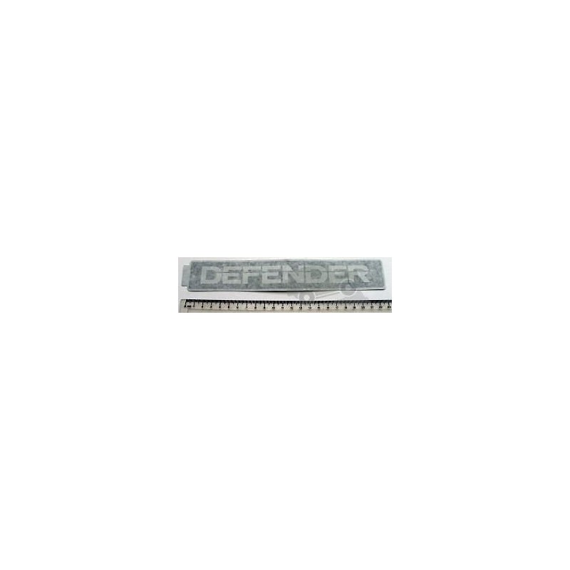 Genuine Hood Decal Silver & Black Compatible with LAND ROVER