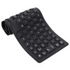 Silicone Keyboard Fully Sealed Design Lightweight Portable Silent Soft Comfortable