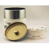 Kotodo Takahashi Seisakusho Tea Caddy White Birch Can, Flat Type,