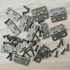 60 PCS Small Mini Hinges for Jewelry Boxes and Storage