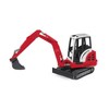 Bruder Spielwaren 02432, Mini Scavatore Schaeff HR 16, Multicolore