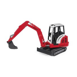 Bruder Spielwaren 02432, Mini Scavatore Schaeff HR 16, Multicolore