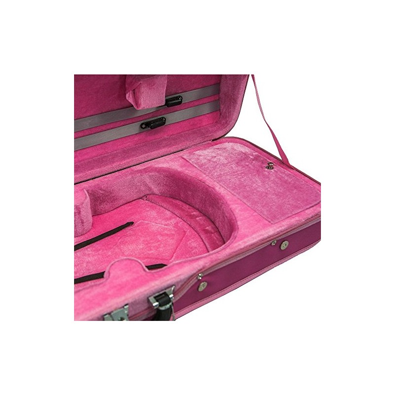 SKY Oblong Violin Case 4/4 Full Size (light Pink)