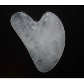 Ciless Gua Sha Quartz Crystal Stone For Beauty Facial Massage