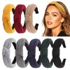 DRESHOW 8 Piezas Diademas de Pelo Anchas Diademas para Mujer