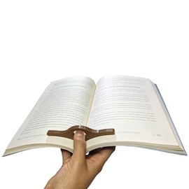 Marcapáginas Y Soporte Para Páginas De Libros Thumb Thing (MARRÓN)