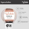 Wollidu Mika Knitting and Crochet Yarn, 51% Polyacrylic, 49% Cotton,