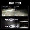 jingfei 4PCS H1 6000K Super White 80W LED Headlight Kit