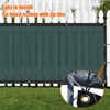 AYOHA 4' x 50' Privacy Fence Screen Fabric Mesh Shade