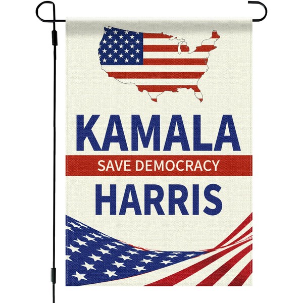 TMIYO Kamala Harris 2024 Garden Flag 12 x 18 Inch