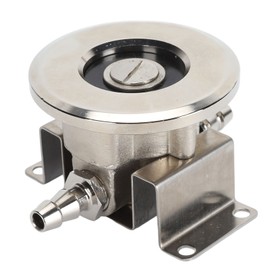 Beer Keg Cleaning Adapter Stainless Steel Leakproof Strong Cleaning Effect Beer Keg Coupler Cleaning Accessory for Bar Home