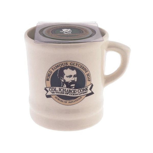 Colonel Ichabod Conk Ceramic Mug Proudly Wears Our Legendary Portrait #115 by Colonel Conk by Colonel Conk