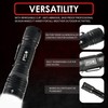 PeakPlus LED Tactical Flashlight PTAC1000 [2 Pack] - Single Mode,