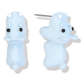 Cute Animal Bite Earrings for Women Fun Earrings Cute Animal Cartoon Biting Ears Stud Birthday Gifts