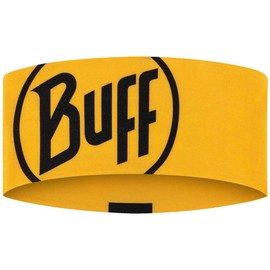 BUFF®| Fascia CoolNet UV® Wide Confortevole, Protezione UPF 50, Sport, Elastico, Materiale riciclato, Alta qualità, Taglia unica Giallo