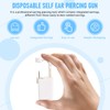 4 Pack Self Ear Piercing Gun,Disposable Safety Ear Piercing Kit