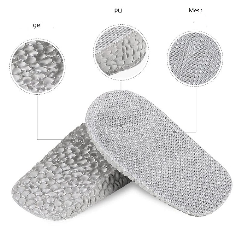 Gel Height Increase Insole for Leg Length Differences Invisible Heel