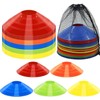 Mumoo Bear 20 Pcs Agility Field Cones, Soccer Markers Disc