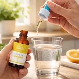 Omega 3 Sheló Nabel Gotas  Omega 3 Drops, 30 mL                                                                                                       