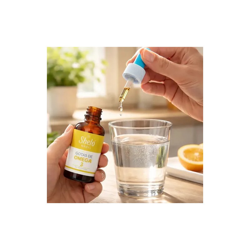 Omega 3 Sheló Nabel Gotas Omega 3 Drops, 30 mL