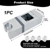 Adjustable Shower Bracket, 360° Rotation Shower Head Holder No Drilling