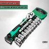 72-Tooth Ratchet Socket Set for Auto & Home Repair –