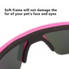Dog Goggles UV Protection Waterproof Sandproof Soft Frame Adjustable Breathable