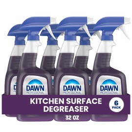 P&G Professional DAWN Kitchen Surface Degreaser - 32 Oz (Case of 6) - For Removing Tough Grease Found in Commercial Kitchens & Food Service (Packaging May Vary)
