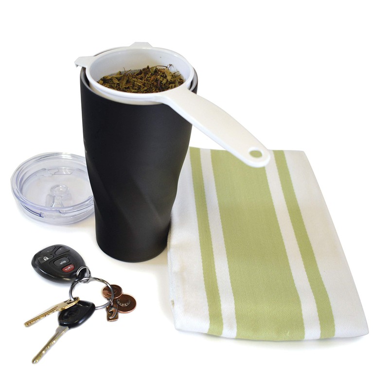 Norpro Strainer, 3.25", White