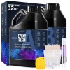 KISREL Epoxy Resin 32OZ - Crystal Clear Epoxy Resin Kit