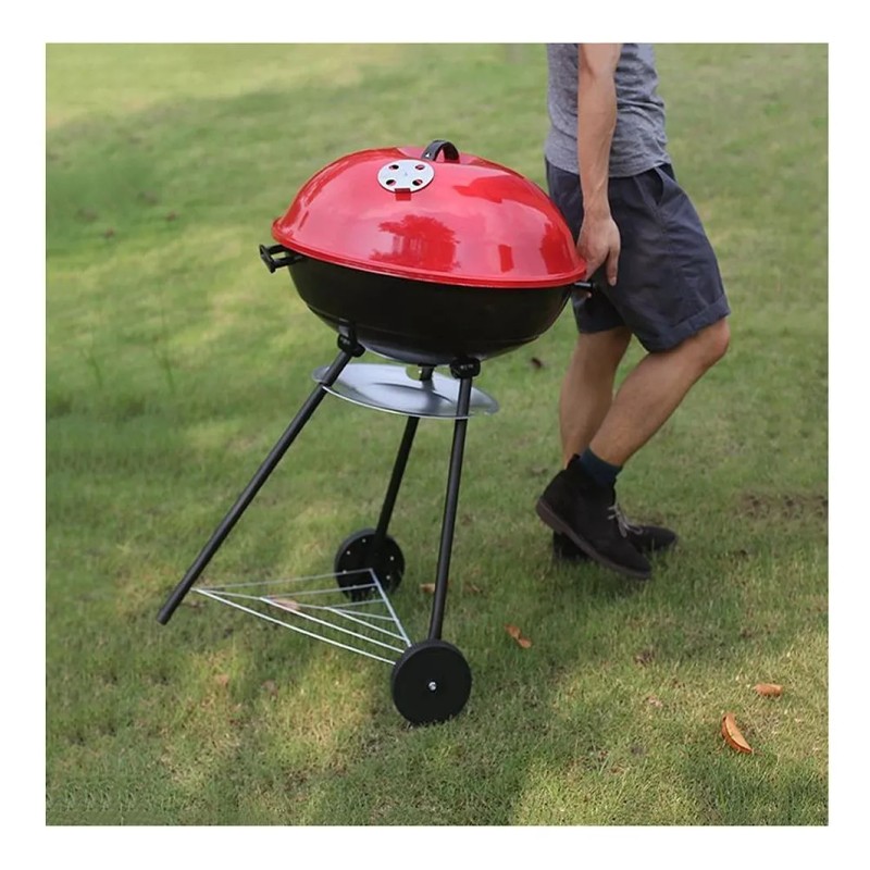 Aquila Asador Circular Con Ruedas - As9952