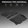 GALVAGNITE Cargo Mat for 2021-2025 2026 Jeep Wrangler JL 4XE
