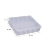 2 Pieces Nail Storage Box Case Nail Organizer Box Case