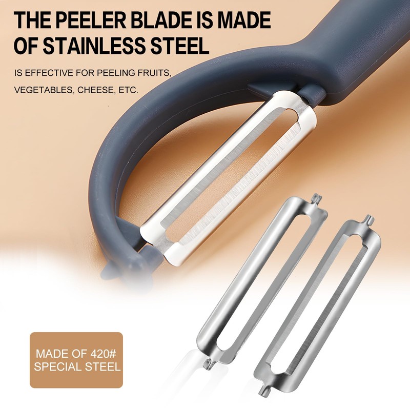 3 pieces peeler replacement blade, replacement blades for flat grinding