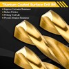 1/16" Titanium Drill Bits, HSS Metal Jobber Length Twist Drill