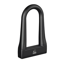 BASI U-lock made of steel, shackle height 150 mm, shackle thickness 13 mm, U bicycle lock with round shackle, lock for bicycle, e-bike, motorcycle, anti-theft high security, 2 keys